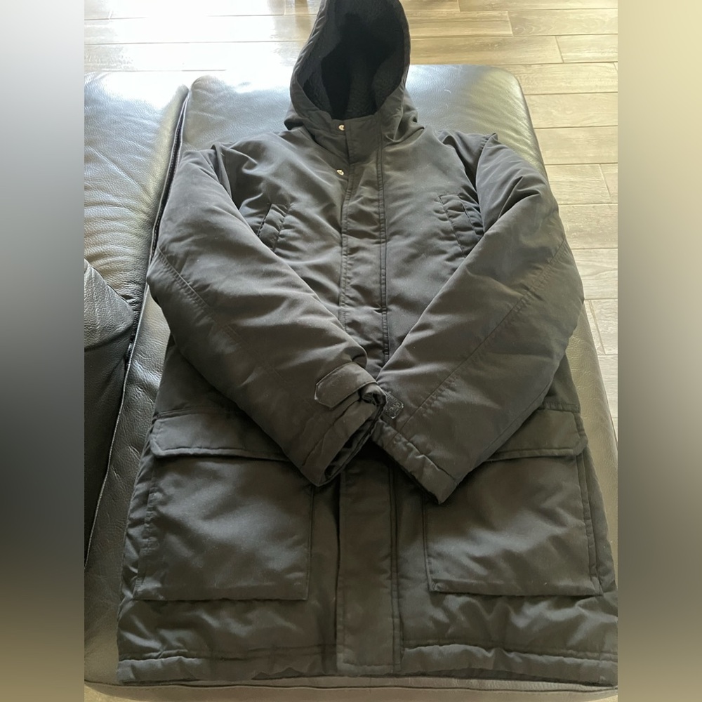 Old Navy Boy’s Black Jacket Size 18/20 - Picture 2 of 6